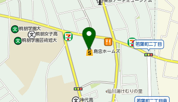 ノジマ ホームズ仙川店の地図画像