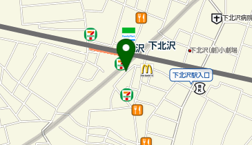 ノジマ レシピ下北沢店の地図画像