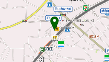 ノジマ 小田急OX狛江店の地図画像