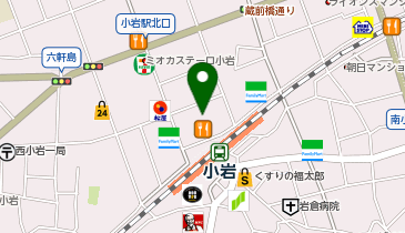 ノジマ イトーヨーカドー小岩店の地図画像