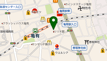 ノジマ  亀有店の地図画像