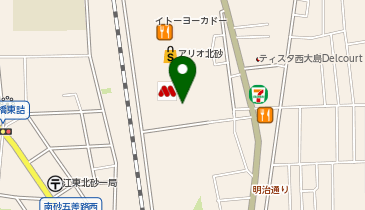 ノジマ  アリオ北砂店の地図画像