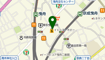 ノジマ イトーヨーカドー曳舟店の地図画像