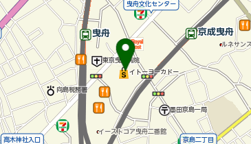 ノジマ イトーヨーカドー曳舟店の地図画像