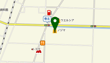 ノジマ  巻店の地図画像