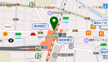 ノジマ グランデュオ蒲田店」(大田区-ノジマ-〒144-0052)の地図