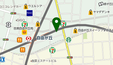 ノジマ  フレル・ウィズ自由が丘店の地図画像