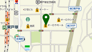 ノジマ  オーロラモール東戸塚店の地図画像