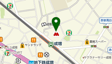 ノジマ  西友成増店の地図画像