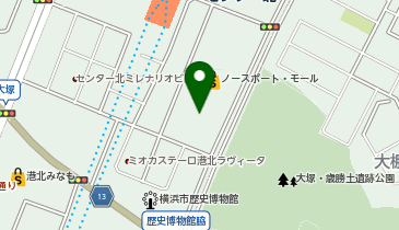ノジマ  センター北店の地図画像