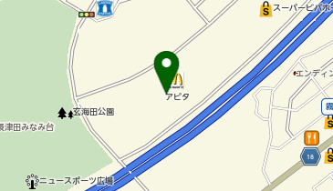 ノジマ アピタ長津田店の地図画像