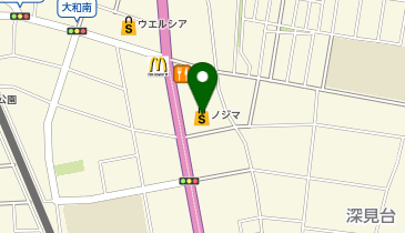 ノジマ  大和店の地図画像