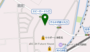 ノジマ  ららぽーと海老名店の地図画像