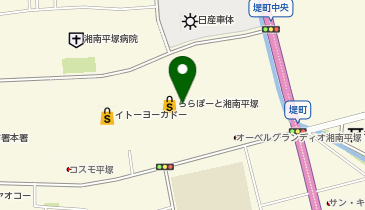 ノジマ  ららぽーと湘南平塚店の地図画像