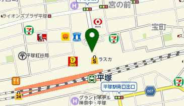 ノジマ  ラスカ平塚店の地図画像