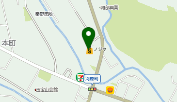 ノジマ  秦野店の地図画像