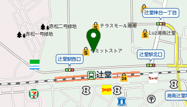 ノジマ テラスモール湘南店の地図画像