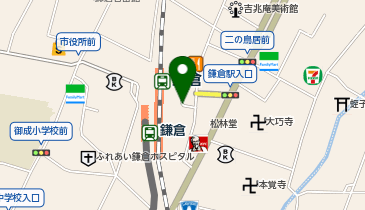 ノジマ 東急ストア鎌倉店の地図画像