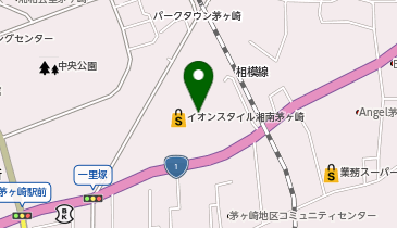 ノジマ イオンスタイル湘南茅ケ崎店の地図画像