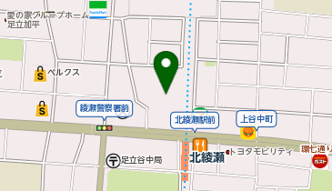 ノジマ  ららテラス北綾瀬店の地図画像