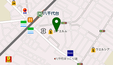 ノジマ ユアエルム八千代台店の地図画像