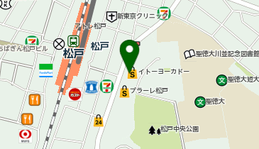 ノジマ イトーヨーカドー松戸店の地図画像