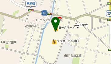 ノジマ  ララガーデン川口店の地図画像