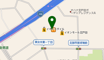 ノジマ  イオンモール北戸田店の地図画像