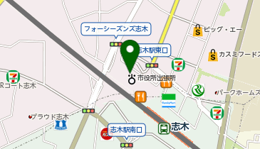 ノジマ  マルイファミリー志木店の地図画像