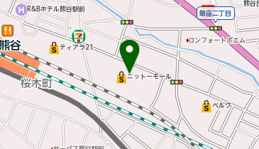 ノジマ  熊谷ニットーモール店の地図画像