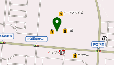 ノジマ  イーアスつくば店の地図画像