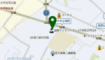 ダイワサイクル 田無店の地図画像