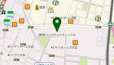 ダイワサイクルSTYLE 大森店の地図画像