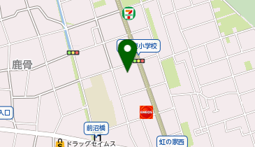 ダイワサイクル 鹿骨店の地図画像