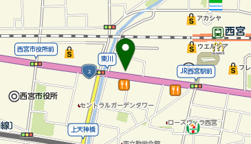 ダイワサイクル 西宮店の地図画像