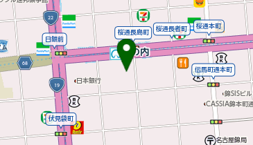 ワイズロード 名古屋クロスバイク館の地図画像