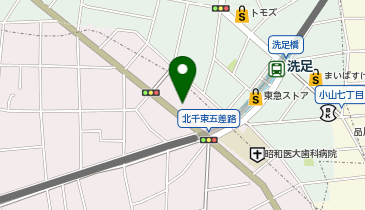 ワイズロード 洗足店の地図画像