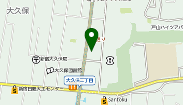 サイクルオリンピック早稲田の地図画像