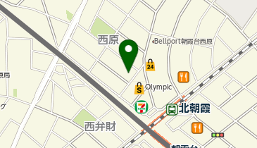 サイクルオリンピック朝霞台の地図画像