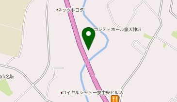 サイクルプラザダイシャリン 泉店の地図画像