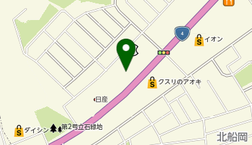 サイクルプラザダイシャリン 船岡店の地図画像