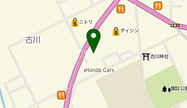 サイクルプラザダイシャリン 古川店の地図画像