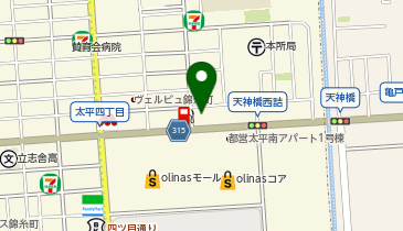 サイクルプラザダイシャリン 錦糸町店の地図画像