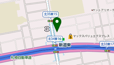 アパマンショップ新道東店の地図画像