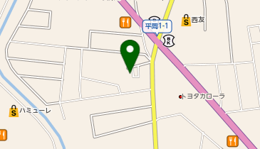 アパマンショップ清田店の地図画像