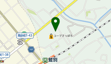 アパマンショップ室蘭イーストSC店の地図画像