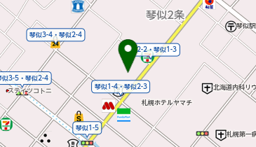 アパマンショップ琴似駅前店の地図画像