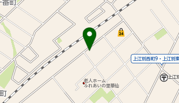 アパマンショップ上江別店の地図画像