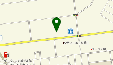 アパマンショップ秋田泉店の地図画像