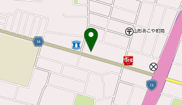 アパマンショップ山形店の地図画像